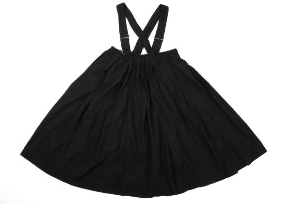 BLACK COMME des GARCONS Belted Suspender Skirt Size S