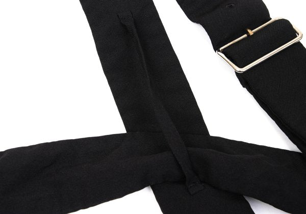 BLACK COMME des GARCONS Belted Suspender Skirt Size S