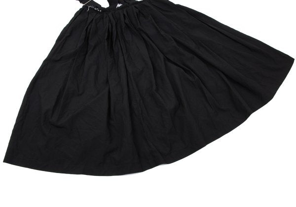 BLACK COMME des GARCONS Belted Suspender Skirt Size S