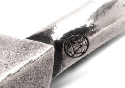 Y's Silver 925 Logo Square Ring Size JP 11