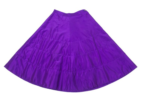 COMME des GARCONS Quilted Flare Skirt Purple Size S