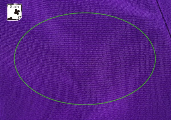 COMME des GARCONS Quilted Flare Skirt Purple Size S