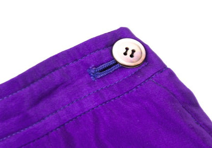 COMME des GARCONS Quilted Flare Skirt Purple Size S