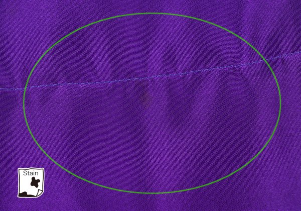 COMME des GARCONS Quilted Flare Skirt Purple Size S