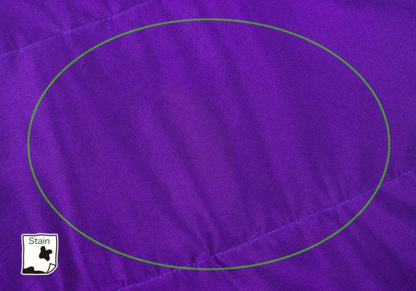 COMME des GARCONS Quilted Flare Skirt Purple Size S