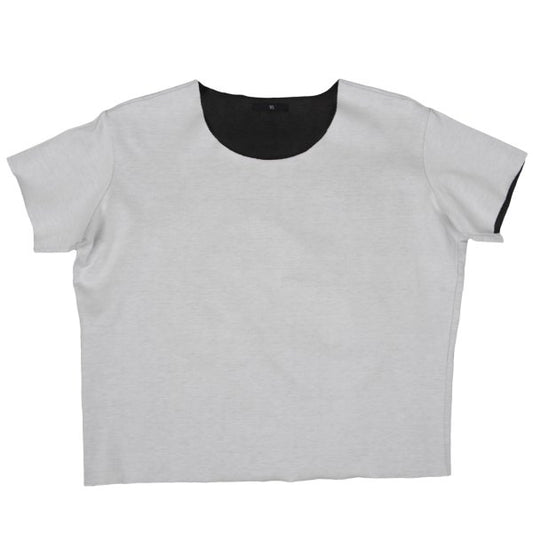 Y's Raw Edge Double Face T-Shirt White Size M