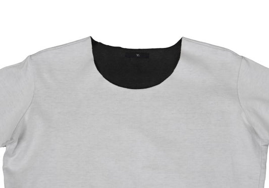 Y's Raw Edge Double Face T-Shirt White Size M