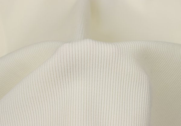 Y's Nylon Stretch Double Zip Vest Cream Size M