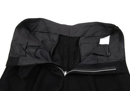 COMME des GARCONS HOMME Wool Two-Tuck Pants Black Size M