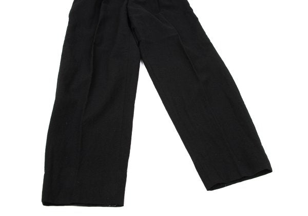 COMME des GARCONS HOMME Wool Two-Tuck Pants Black Size M