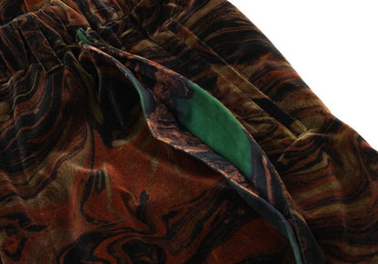 Yohji Yamamoto POUR HOMME Velvet Marble Graphic Pants Size 3