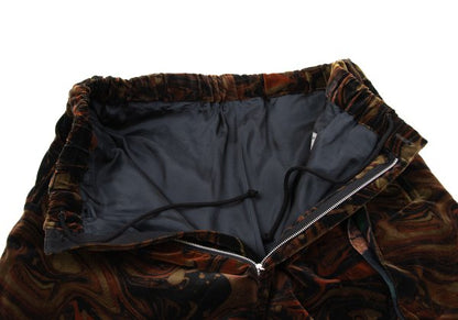 Yohji Yamamoto POUR HOMME Velvet Marble Graphic Pants Size 3