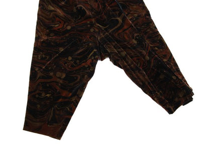 Yohji Yamamoto POUR HOMME Velvet Marble Graphic Pants Size 3