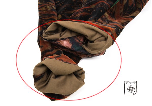 Yohji Yamamoto POUR HOMME Velvet Marble Graphic Pants Size 3