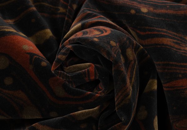 Yohji Yamamoto POUR HOMME Velvet Marble Graphic Pants Size 3