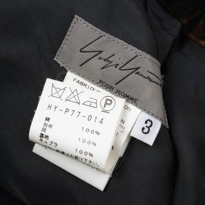 Yohji Yamamoto POUR HOMME Velvet Marble Graphic Pants Size 3