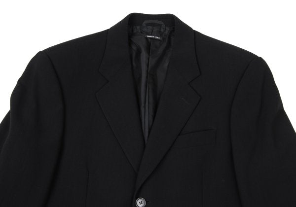 GIORGIO ARMANI Wool 3-Button Jacket Black Size 48