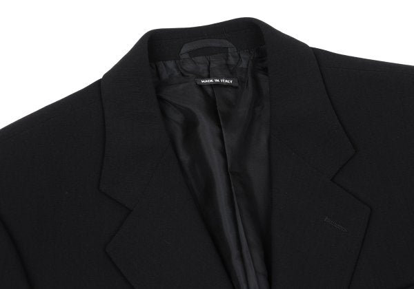 GIORGIO ARMANI Wool 3-Button Jacket Black Size 48