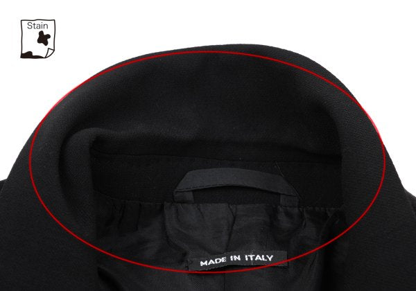 GIORGIO ARMANI Wool 3-Button Jacket Black Size 48
