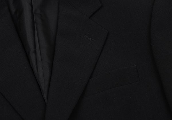 GIORGIO ARMANI Wool 3-Button Jacket Black Size 48