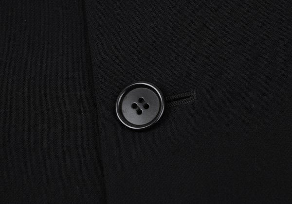 GIORGIO ARMANI Wool 3-Button Jacket Black Size 48