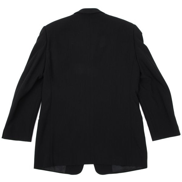 GIORGIO ARMANI Wool 3-Button Jacket Black Size 48