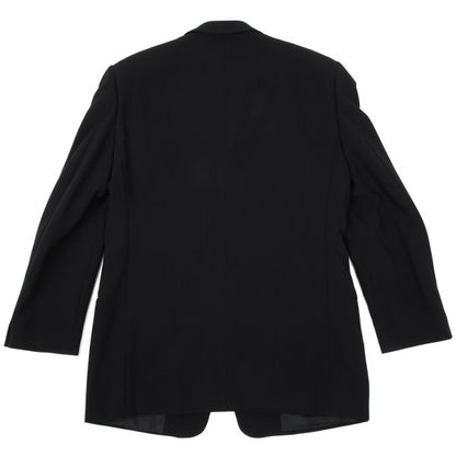 GIORGIO ARMANI Wool 3-Button Jacket Black Size 48