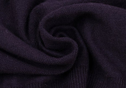 SONIA RYKIEL Wool Blend Embellished Sweater Purple Size 36