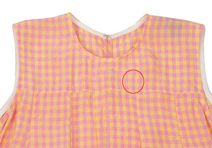 tricot COMME des GARCONS Gingham Check Blouse Pink Size S