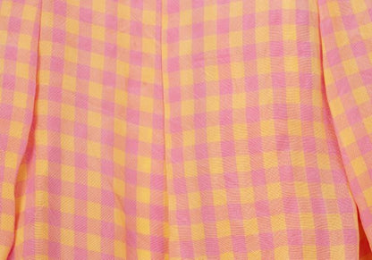 tricot COMME des GARCONS Gingham Check Blouse Pink Size S