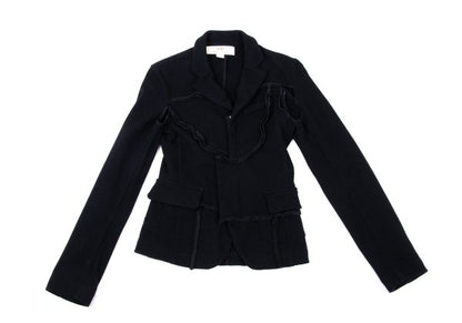 Comme des Garcons H&M Wool Blend Outseam Zip Jacket Size 34