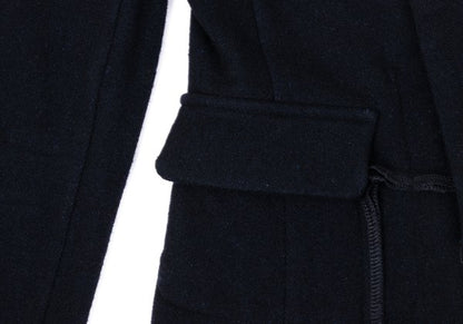 Comme des Garcons H&M Wool Blend Outseam Zip Jacket Size 34