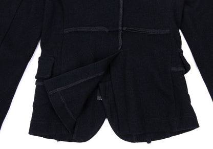 Comme des Garcons H&M Wool Blend Outseam Zip Jacket Size 34