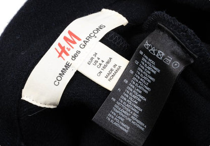 Comme des Garcons H&M Wool Blend Outseam Zip Jacket Size 34