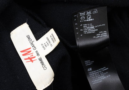 Comme des Garcons H&M Wool Blend Outseam Zip Jacket Size 34