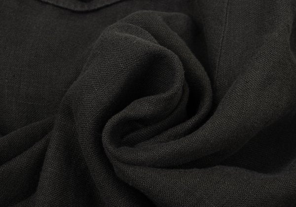 Papas Linen Two-Pleat Pants Charcoal Size 54XL