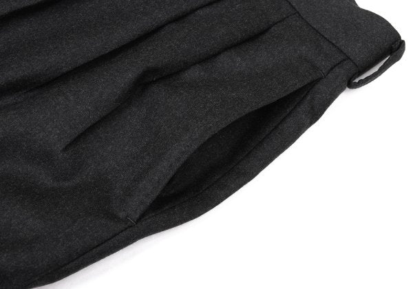 Papas Wool Two-Tuck Pants Gray Size 54XL