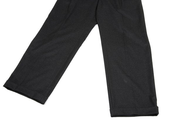 Papas Wool Two-Tuck Pants Gray Size 54XL
