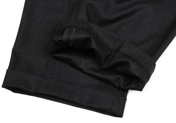 Papas Wool Two-Tuck Pants Gray Size 54XL