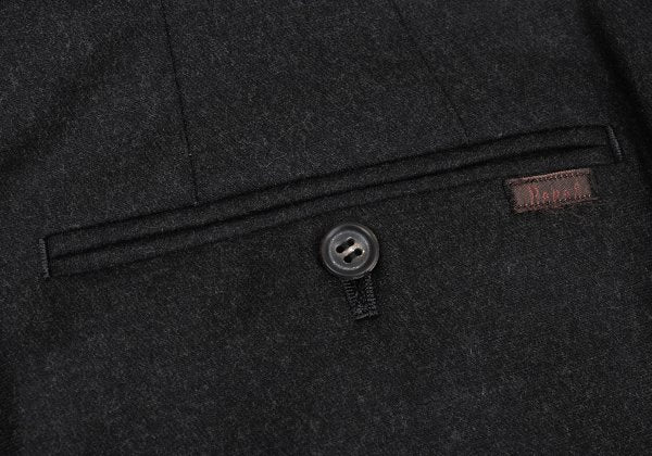 Papas Wool Two-Tuck Pants Gray Size 54XL