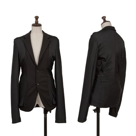 COMME des GARCONS Wool Gabardine Stretch Jacket Black Size M