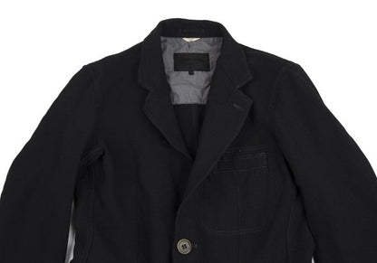 COMME des GARCONS HOMME DEUX Poly Garment Jacket Navy Size S