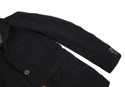 COMME des GARCONS HOMME DEUX Poly Garment Jacket Navy Size S