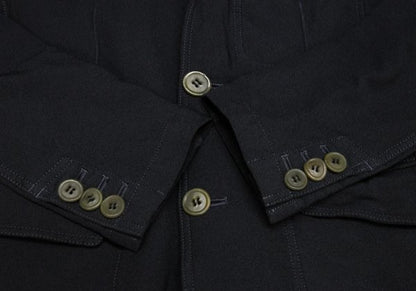 COMME des GARCONS HOMME DEUX Poly Garment Jacket Navy Size S