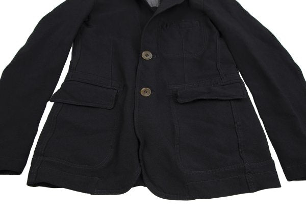 COMME des GARCONS HOMME DEUX Poly Garment Jacket Navy Size S