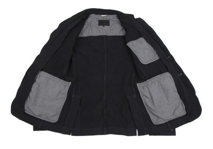 COMME des GARCONS HOMME DEUX Poly Garment Jacket Navy Size S