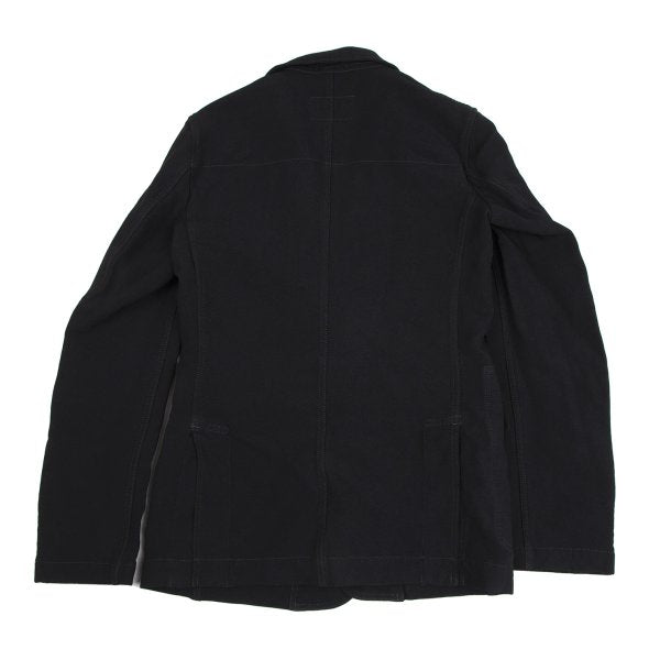 COMME des GARCONS HOMME DEUX Poly Garment Jacket Navy Size S