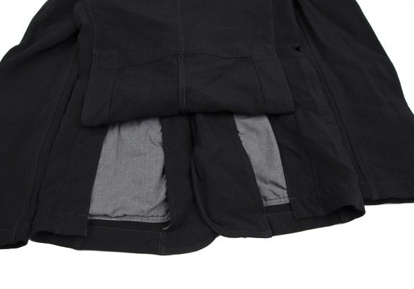 COMME des GARCONS HOMME DEUX Poly Garment Jacket Navy Size S