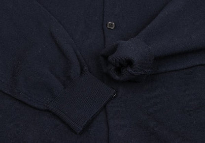 Y's for men Blue Wool Knit Shirt Size M
