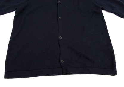 Y's for men Blue Wool Knit Shirt Size M